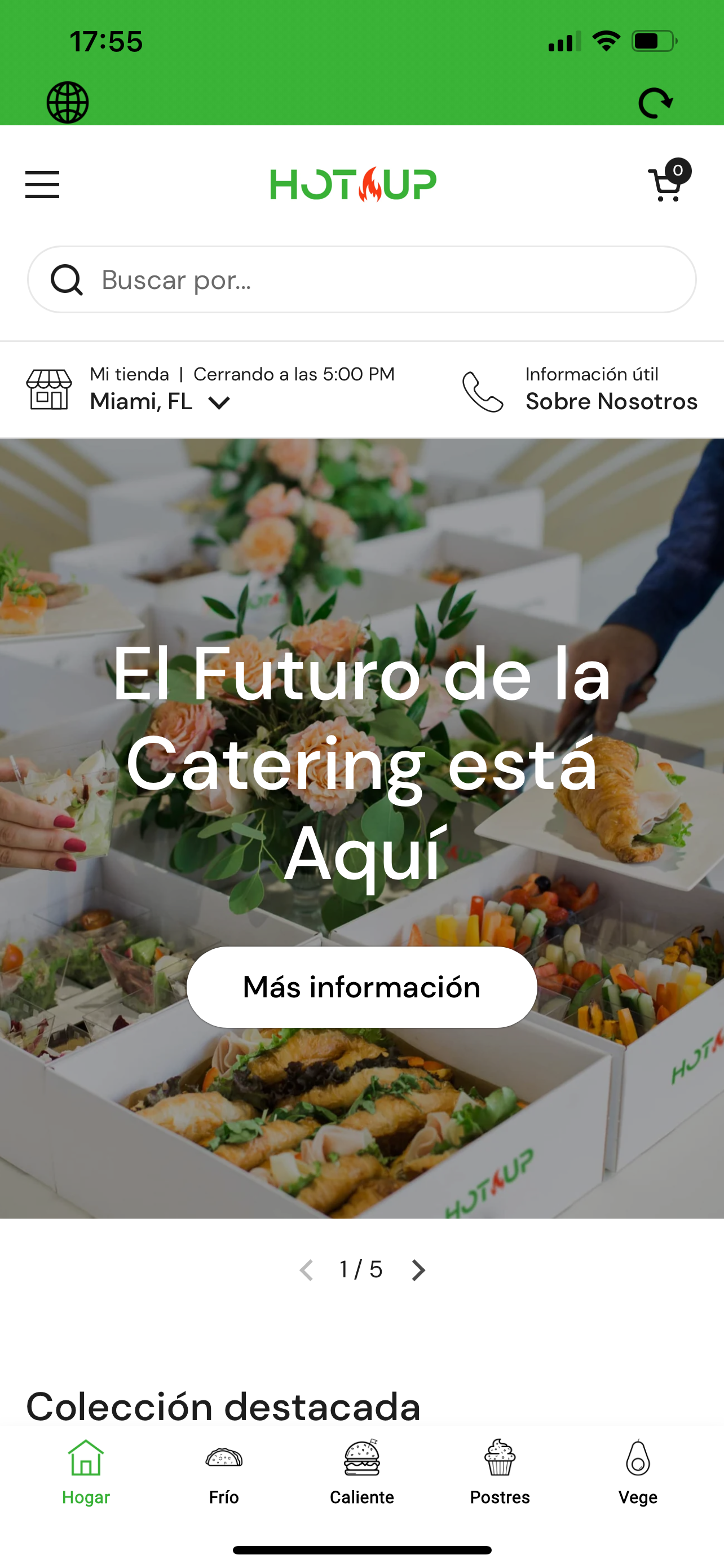 Hot Up - fresh food screenshot 9