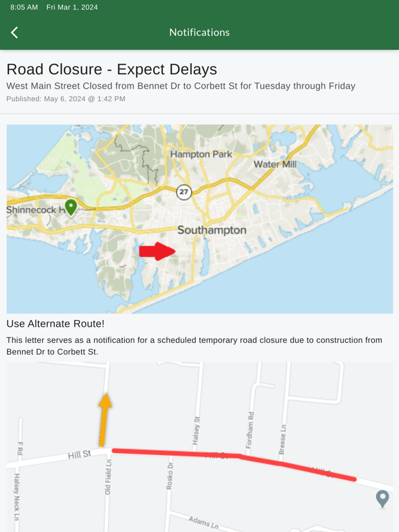 Discover Emerald Isle iPad screenshot 2 - Utilities app