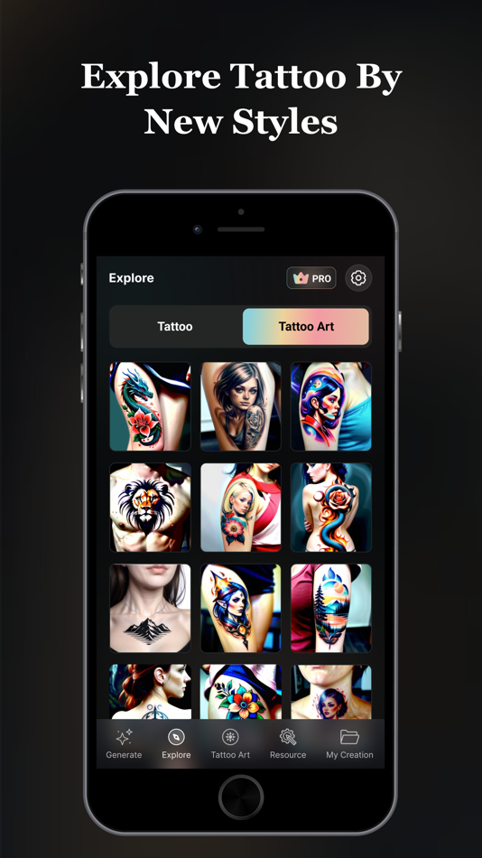 #5. AI Tattoo Generator: AI Design (iOS) 由: Bhavik Savaliya