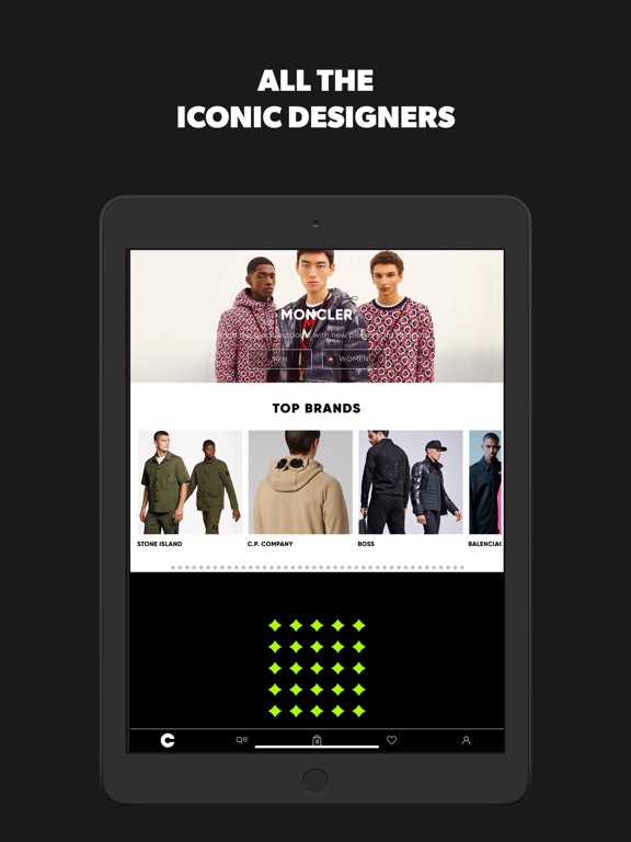 Cruise Fashion iPad screenshot 1 - Shopping app
