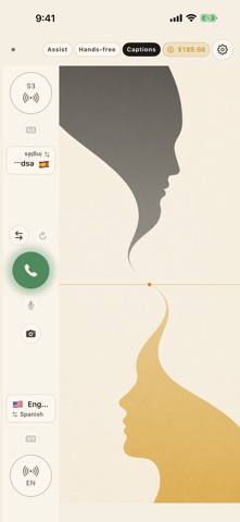 ALOUD Live Translator iPhone screenshot