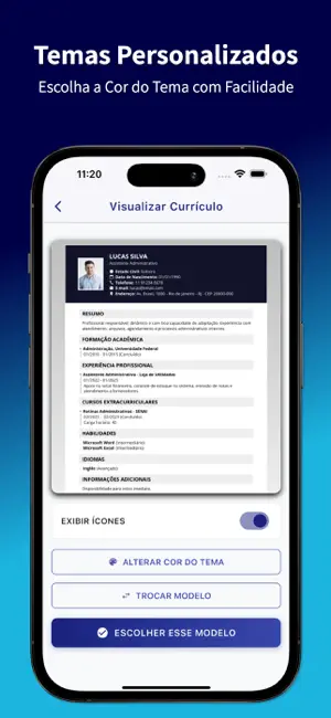 Currículo Fácil 2027 em PDF screenshot 4
