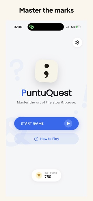 PuntuQuest screenshot 1
