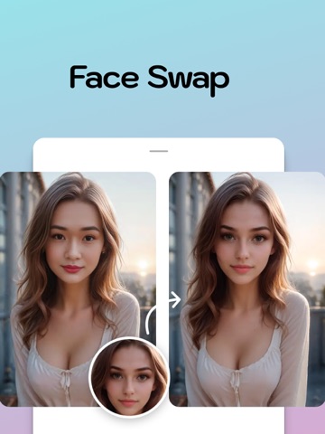 PhotoPic: Face Swap & AI Tools iPad screenshot