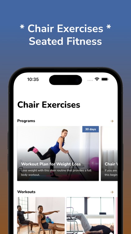 Chair Exercises - Sit & Be Fit