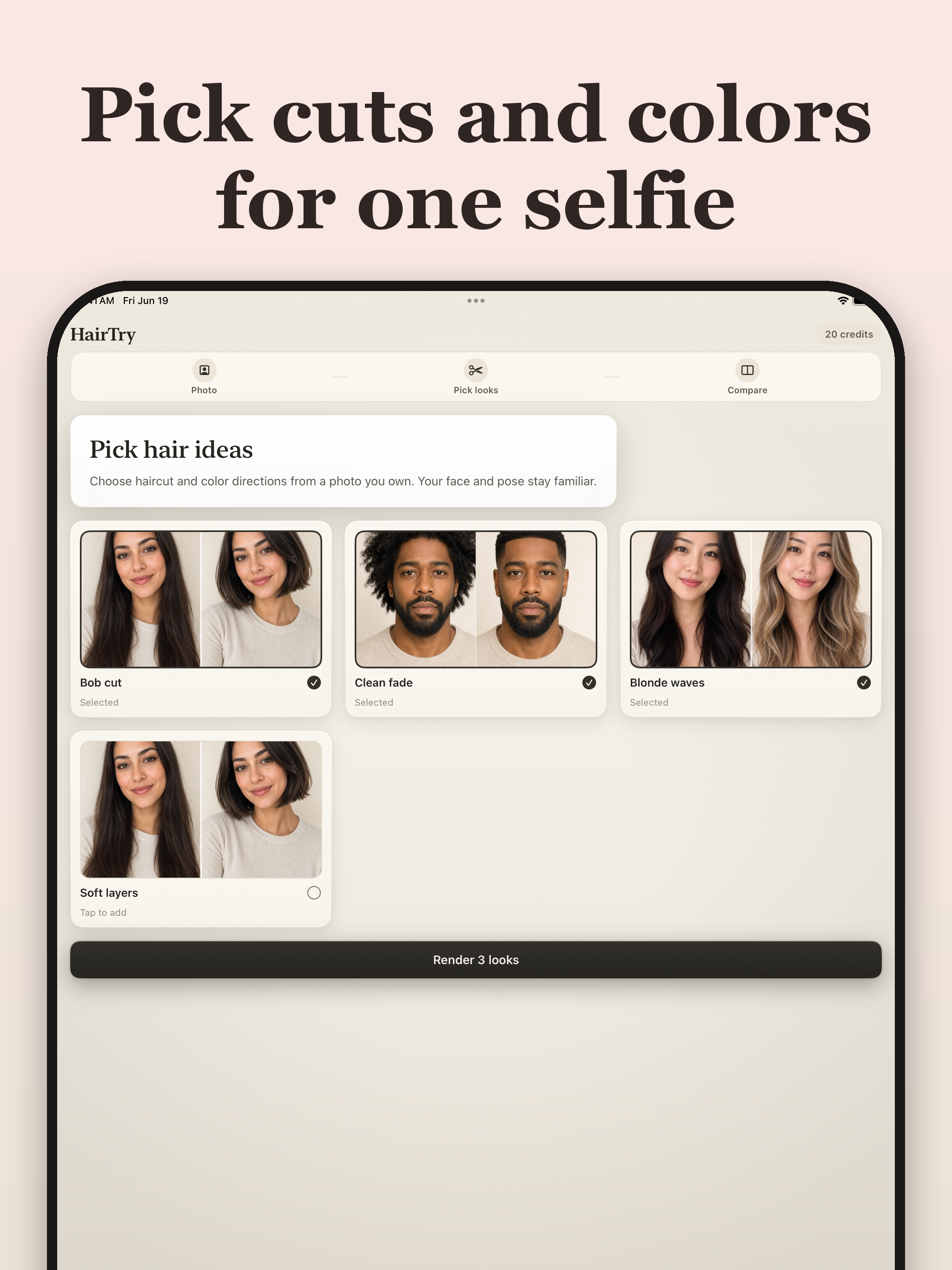 HairTry AI - Hairstyle Studio
