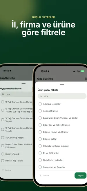 Gıda Güvenliği: İfşa Listesi screenshot 3