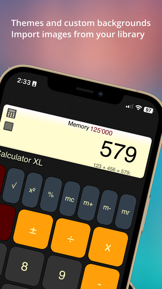 #4. Calculator XLt (iOS) Podle: Gero Mazza