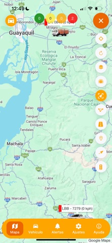 Ubiglobal Rastreo GPS iPhone screenshot