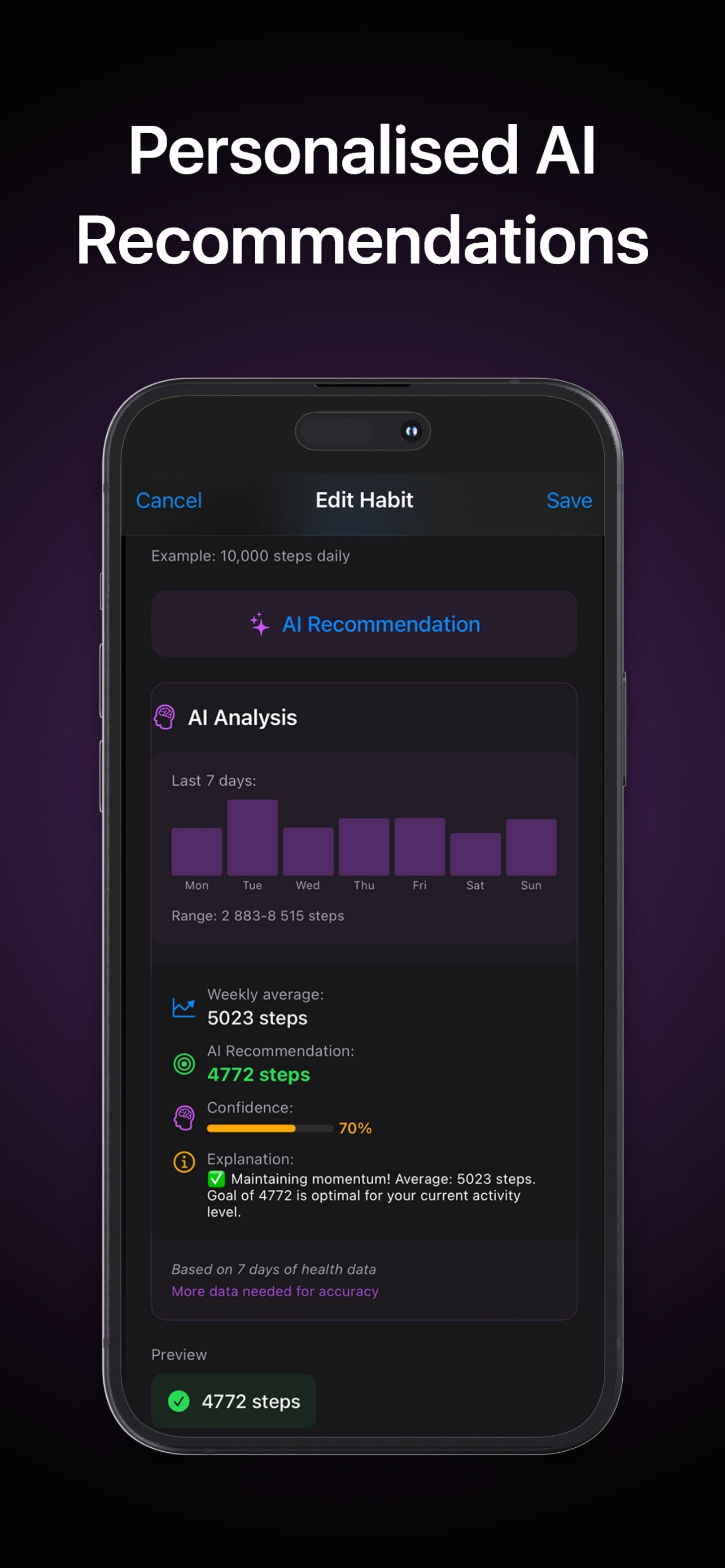 Habit Streaks. Routine Tracker screenshot 8