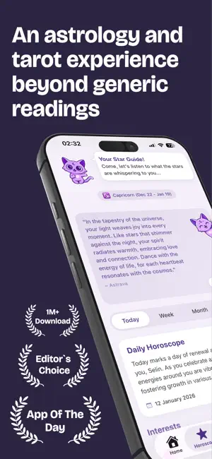 Astrava: Horoscope & Tarot screenshot 1