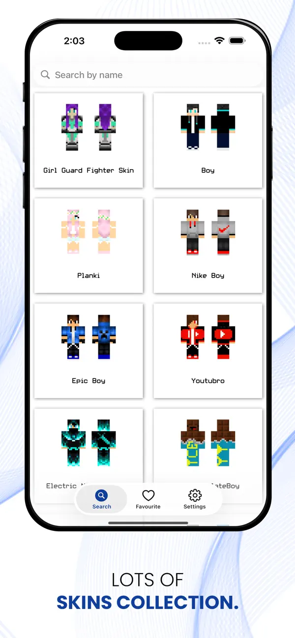 Screenshot #2 pour Boy Skins for Minecraft PE !