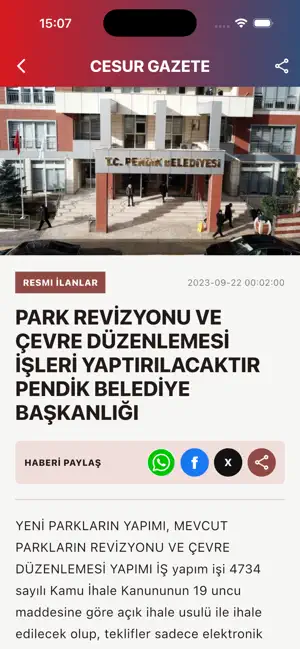 Cesur Gazete screenshot 3