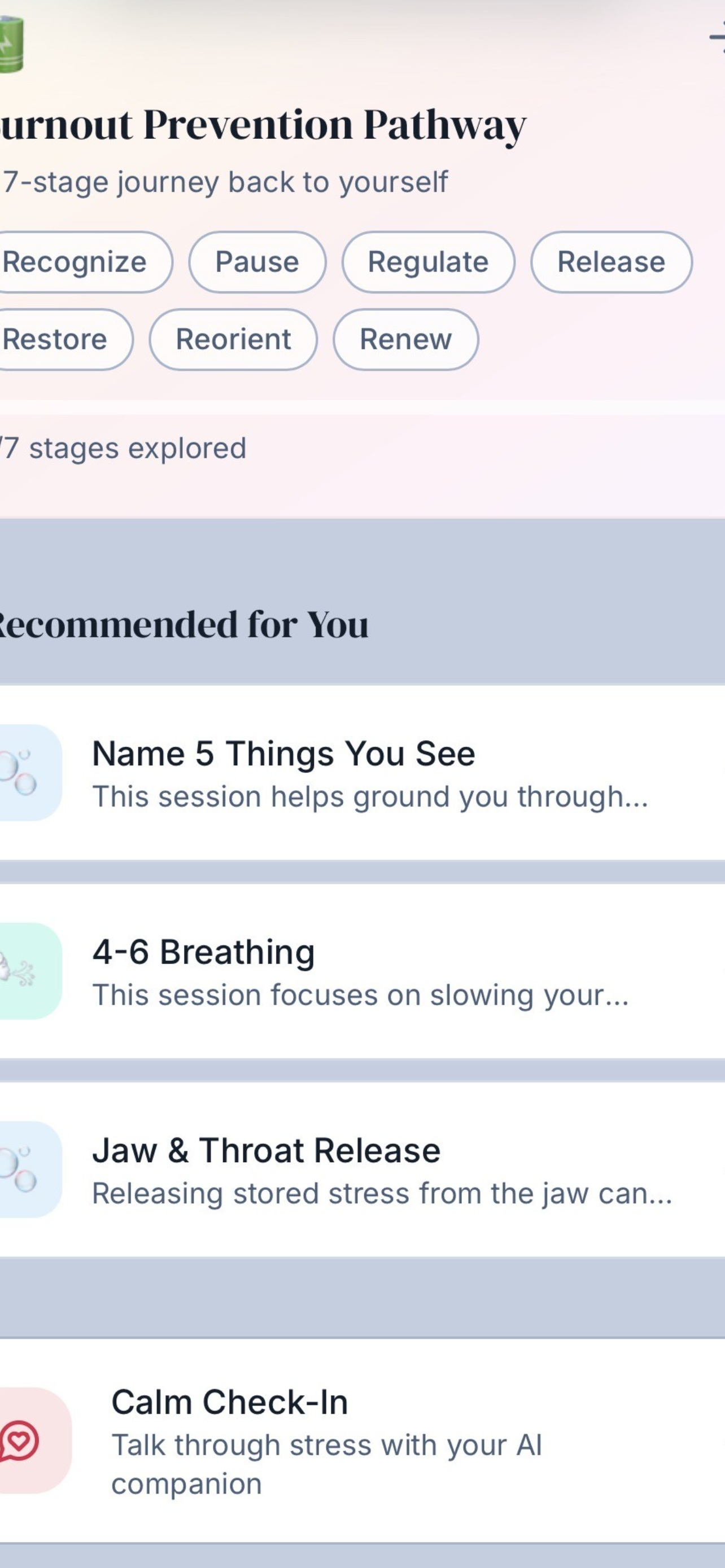 NeuroCalmAPP screenshot 3