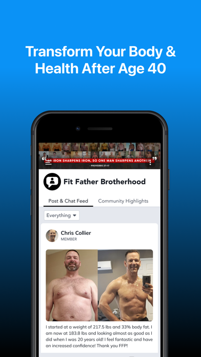 Fit Father Project iPhone screenshot 2 - Health & Fitness app