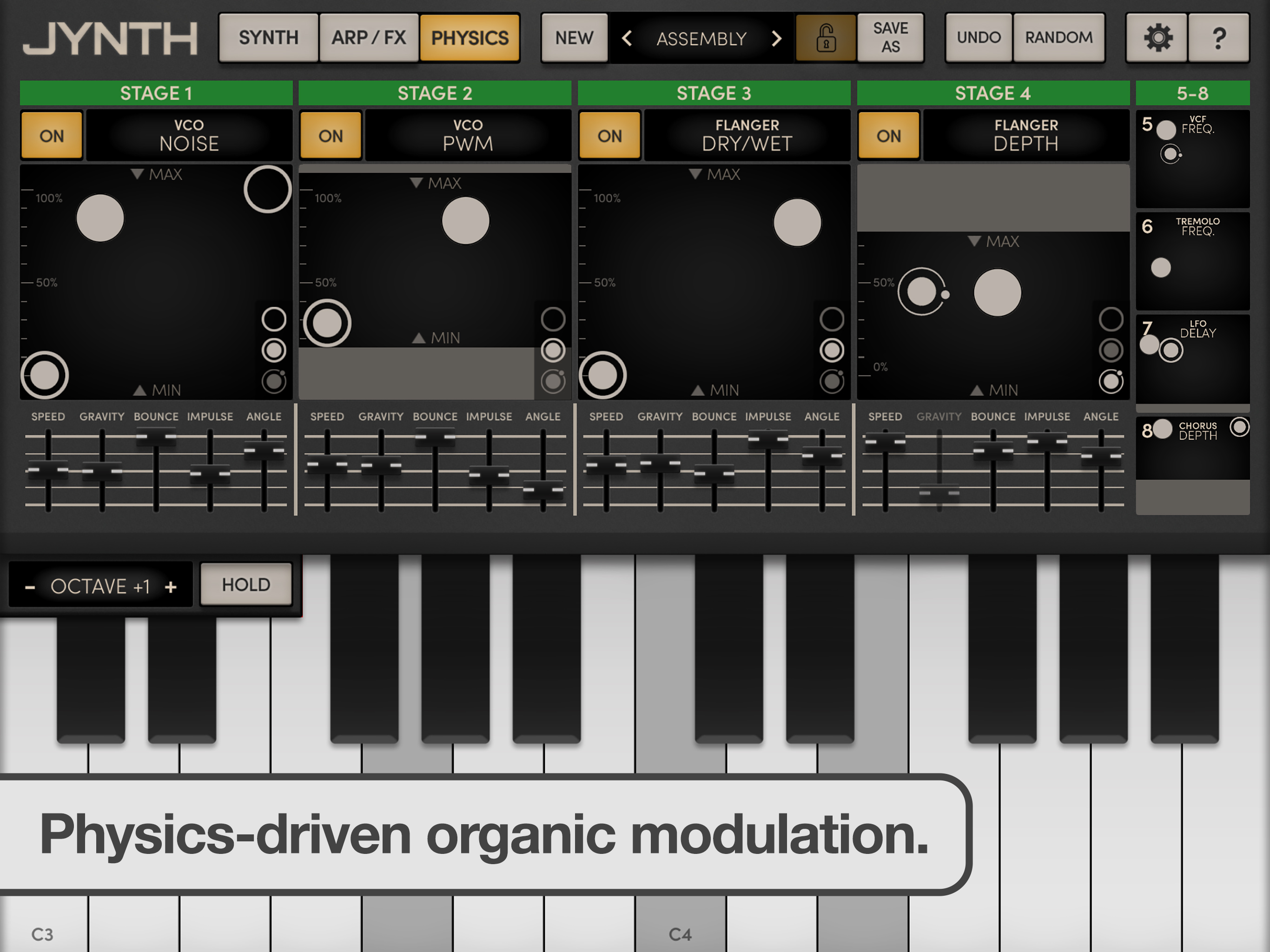 Jynth – Physics Analog Synth