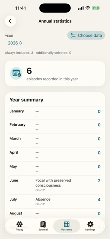 EpiTrail: Seizure Journal Screenshot 4 of 5