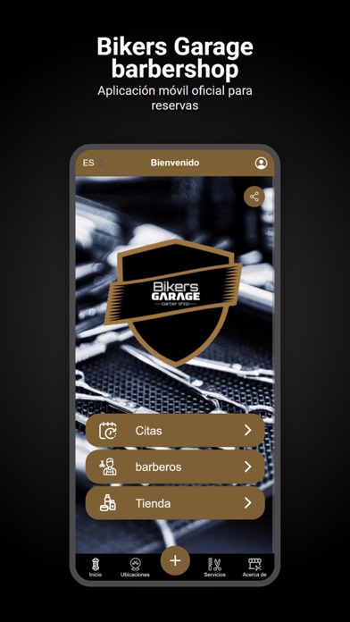 Screenshot #1 pour Bikers Garage barbershop