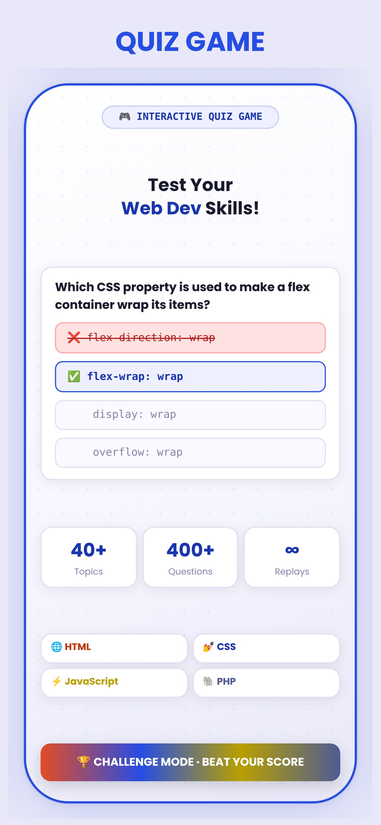Learn Js, Php, Html, Css