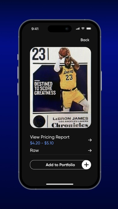 Sports & TCG Card Scanner Screenshot