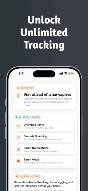 Expiry - Food Tracker screenshot 3