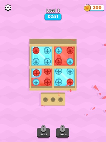 Sorting Screws iPad screenshot