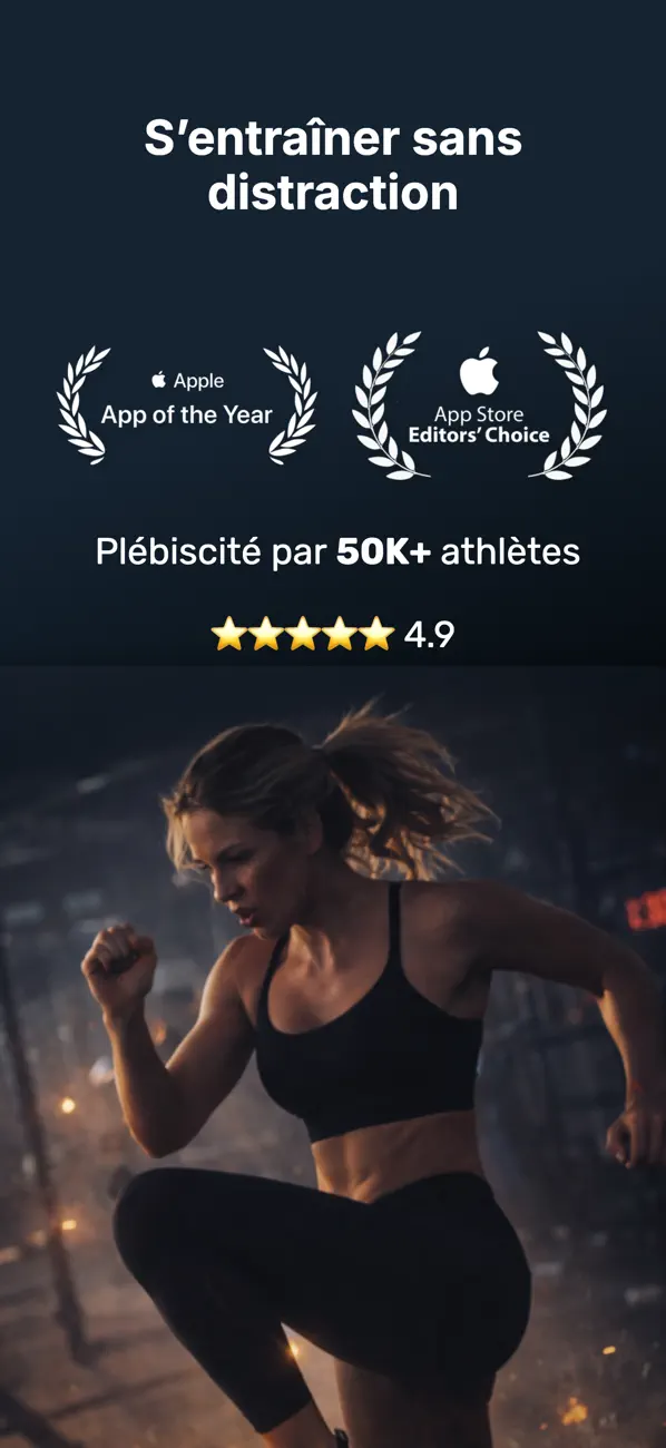Screenshot #1 pour TimerFlex: Minuteur HIIT