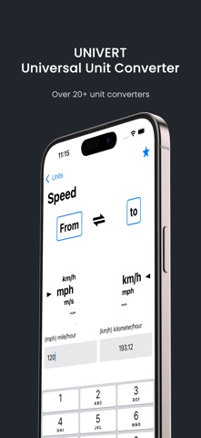 Univert - Unit Converter screenshot