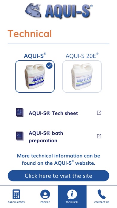 AQUI-S® Screenshot