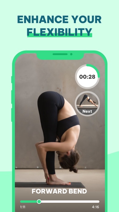 JustStretch | Flex & Mobility iPhone screenshot 5 - Health & Fitness app