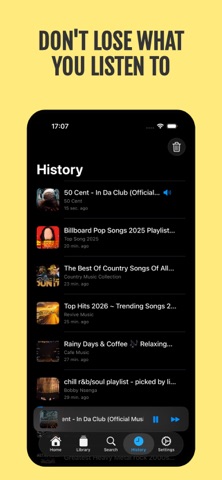 MYT Music Player & Streaming Screenshot 4 of 5