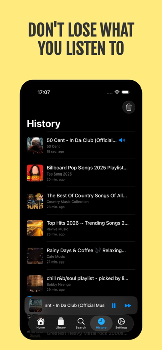 MYT Music Player & Streaming Screenshot 4 of 5