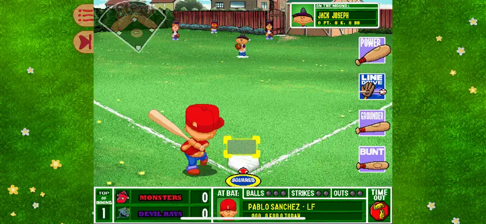 Backyard Baseball '01 iPhone Screenshot 1