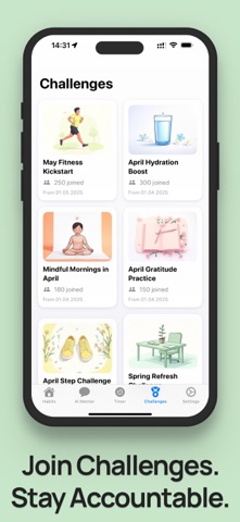 Routine Habit Tracker App screenshot
