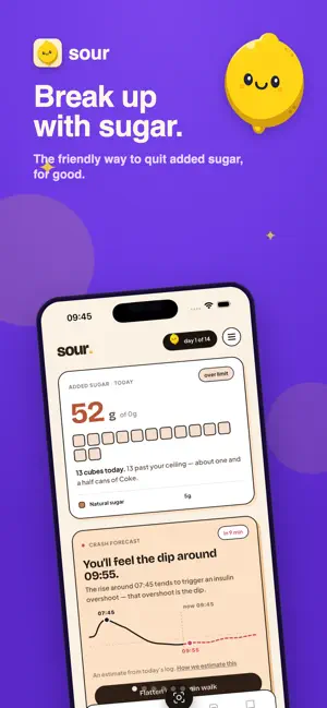 Sour: Quit Sugar Tracker screenshot 1