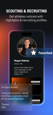 Hudl iPhone screenshot