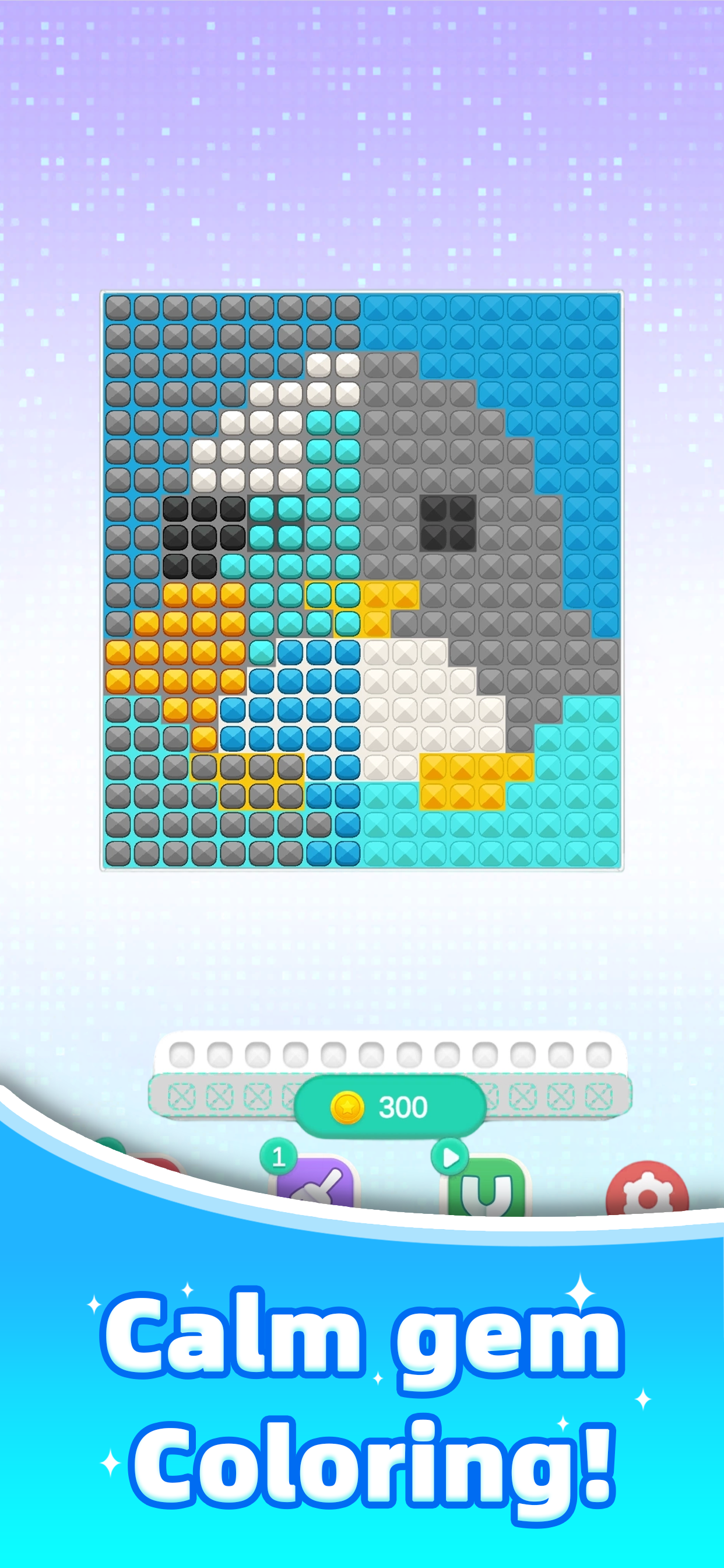 Jewel Color Sort Pixel screenshot 4