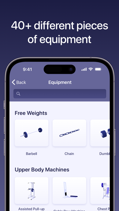 Liftr Workout & Gym Planner Screenshot