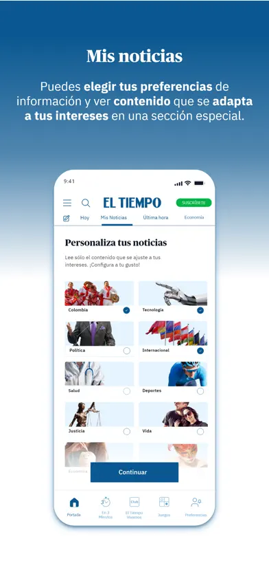 Periódico EL TIEMPO - Noticias screenshot 2
