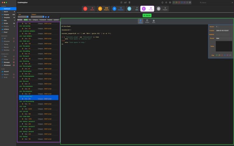 App screenshot