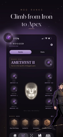 Mogged: Glow Up for Men screenshot