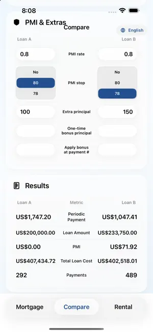 Mortgage iCalculator screenshot 3