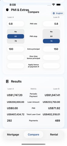 Mortgage iCalculator Screenshot 3 of 5