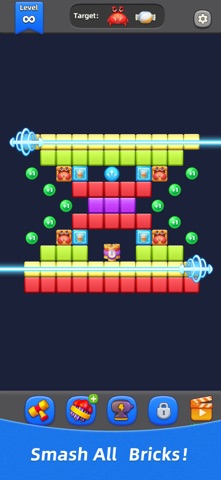 Bricks Epic: Brick Breaker iPhone screenshot