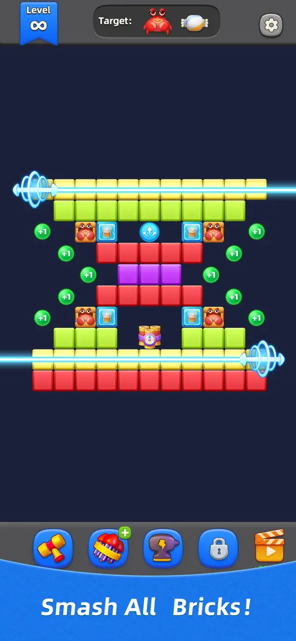 Screenshot #2 pour Bricks Epic: Brick Breaker