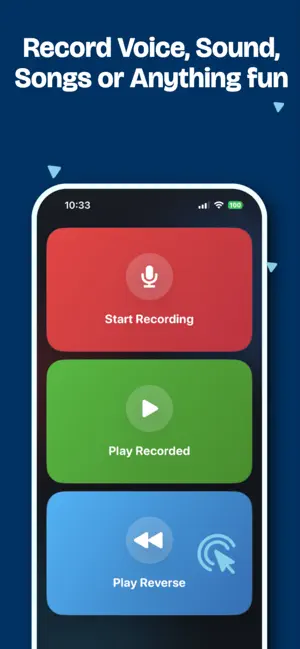 Reverse Audio Recorder & Voice screenshot 2