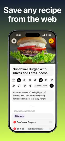 Captura de pantalla de Plantry: Meal Plans & Recipes en iPhone 3