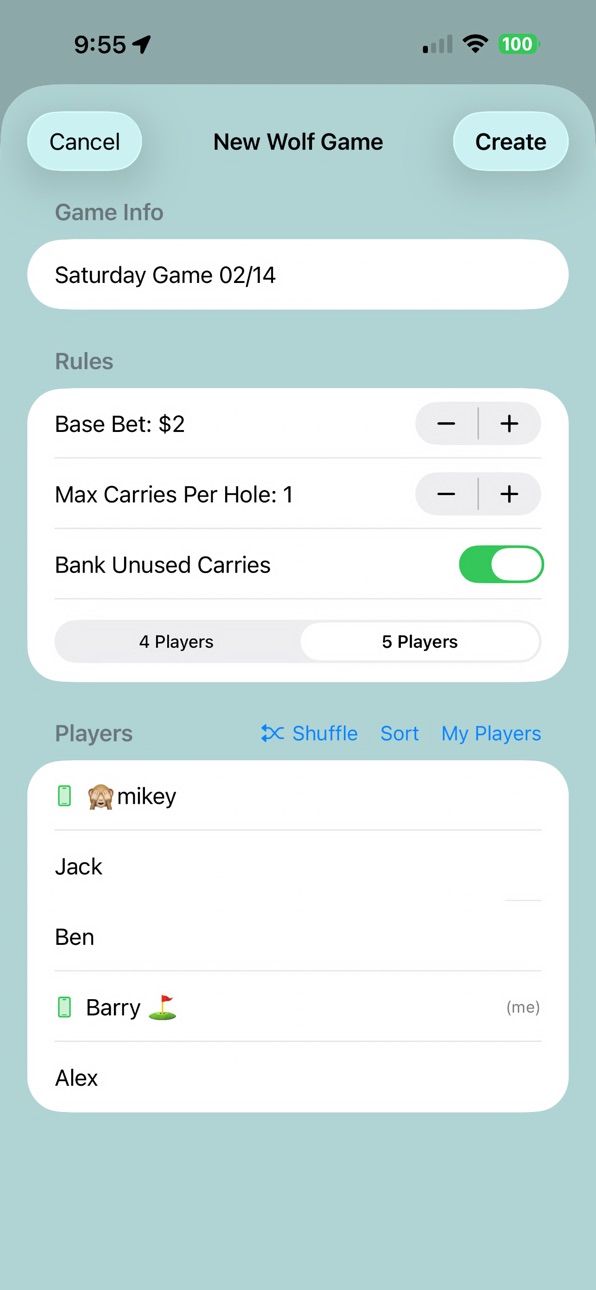 iPhone screenshot