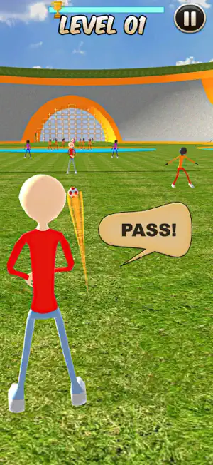 Football Kick Soccer Game 3D screenshot 4