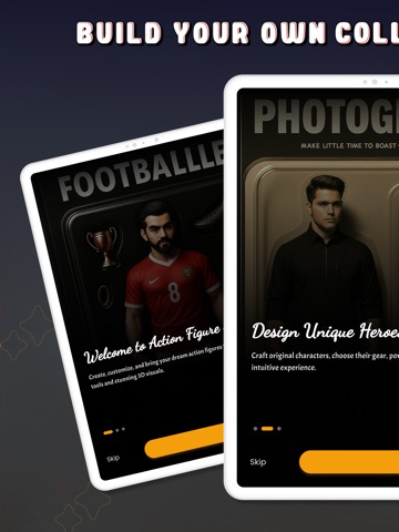 Action Figure Maker iPad screenshot